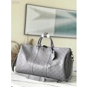 Imitation High Quality Louis Vuitton KEEPALL 50B M46117 Anthracite gray HY788HH94