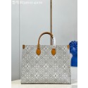 Imitation High Quality Louis Vuitton ONTHEGO GM M59610 Ecru & Caramel HY25973HH94