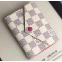 Imitation Louis Vuitton Damier Azur Canvas VICTORINE WALLET N58114 Red HY1484lH78