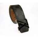 Imitation Louis Vuitton Damier Graphite Canvas Belt LV2067 Black HY17872SU58