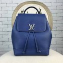 Imitation Louis Vuitton LOCKME BACKPACK 41817 Blue HY17861sJ18