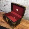 Imitation Louis Vuitton Monogram Canvas Treasure Box 40666 Marroon HY12905KV93