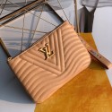 Imitation Louis Vuitton NEW WAVE Zipper Clutch bag M67500 Noisette HY4539Fo38