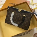 Imitation Louis Vuitton Original Monogram Canvas Pallas M42961 Black HY20652Dl40