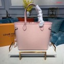 Imitation Louis Vuitton Original Neverfull Epi Leather MM 54185 pink HY13846sJ18