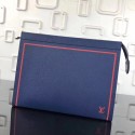 Imitation Louis vuitton original POCHETTE VOYAGE MM M30577 blue HY4356sJ18