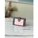 Imitation Top Louis Vuitton Monogram coated canvas JULIETTE WALLET N60381 pink HY18292tr16
