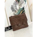Knockoff AAAAA Chanel flap bag Calfskin A0922 brown HY12409Jc39