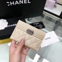 Knockoff BOY CHANEL Card Holder A84431 gold HY8486NL80
