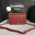 Knockoff Boy Chanel Flap Bag Original Leather A67086 Red HY9269vf92