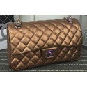 Knockoff Chanel 2.55 Series Flap Bag Lambskin Leather A1112 Bronze HY5922fY84