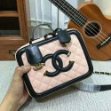 Knockoff Chanel Calfskin Leather Mini Shoulder Bag 6070 Pink HY10494eF76