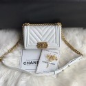 Knockoff Chanel Leboy Original Caviar leather Shoulder Bag A67085 white gold chain HY8677yK94