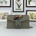 Knockoff Gucci Dionysus GG Supreme Canvas Shoulder Bag 400249 Khaki HY8138ch31
