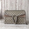 Knockoff Gucci Dionysus Small GG Shoulder Bag 400249 Apricot HY24737yK94