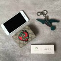Knockoff Gucci GG Canvas Leather Card Bag 68831 Black HY16172iV87
