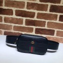 Knockoff Gucci GG Original Leather belt bag 519308 black HY1239vf92