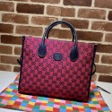 Knockoff Gucci GG small tote bag 659983 red HY9214tp21