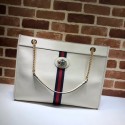 Knockoff Gucci Rajah large tote 537219 white HY1868WW40