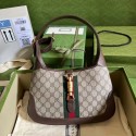 Knockoff Gucci The Hacker Project small Jackie 1961 bag 636706 Brown HY447fY84