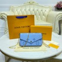 Knockoff High Quality Louis Vuitton FELICIE POCHETTE M80498 Summer Blue HY9336FA65