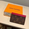 Knockoff Louis Vuitto CARD HOLDER M80830 Pink HY6978WW40