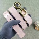 Knockoff Louis Vuitton 30mm Patent Leather Belt M4226 Pink HY13252iV87