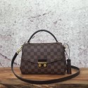 Knockoff Louis Vuitton Damier Ebene Canvas CROISETTE Bag 41581 HY13900Lg61