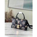 Knockoff Louis Vuitton MADELEINE BB M46008 Black & Beige HY18325Bt18