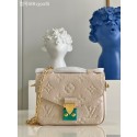 Knockoff Louis Vuitton Monogram Empreinte POCHETTE METIS BB M81390 Creme HY25782yN38