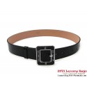 Knockoff Louis Vuitton Octogone Monogram Vernis Belt M9832U Black HY16881NL80