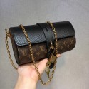Knockoff Louis vuitton original monogram canvas GLASSES CASE M43903 black HY6652fY84