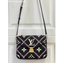 Knockoff Louis Vuitton POCHETTE METIS M46028 black HY13181Ez66