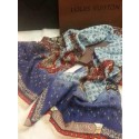 Knockoff Louis Vuitton Scarf Cashmere LV110 Blue Scarf HY26004tp21