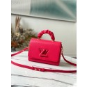 Knockoff Louis Vuitton TWIST MM M58688 Pondichery Pink HY11345Lg61