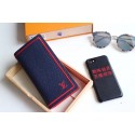 Louis Vuitton BRAZZA WALLET M66540 blue HY17510vK93