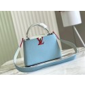 Louis Vuitton CAPUCINES BB M48865 sky blue&white HY12825Lp50