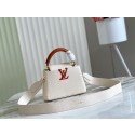 Louis Vuitton CAPUCINES MINI M59205 white&brown HY20400aj95