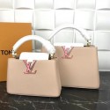 Louis Vuitton CAPUCINES MINI M99676 light pink HY373Tk78
