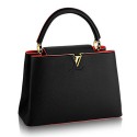 Louis Vuitton Capucines MM M95509 Noir Flamingo HY17034KX22