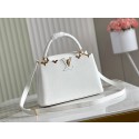 Louis Vuitton CAPUCINES PM M56904 white HY249UW57