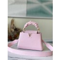 Louis Vuitton CAPUCINES PM M58587 pink HY2881xa43