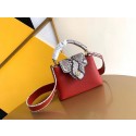Louis Vuitton CAPUCINES PM Original Python Leather N80041 Red HY250Ag46
