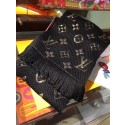 Louis Vuitton Cashmere Scarf LV3306A black Scarf HY25992wn15