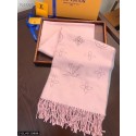 Louis vuitton Cashmere scarf LV6130 pink HY14066DS71