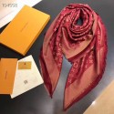 Louis vuitton Cashmere scarf Monogram flower pattern 97714 red Scarf HY7181CC86