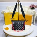 Louis Vuitton COUSSIN PM M59398 black & white HY18153Xw85