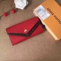 Louis Vuitton CRUISE 2017 DOUBLE V WALLET M64317 Red HY704va68
