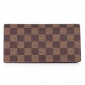 Louis Vuitton Damier Ebene Canvas Ebony Wallet N60825 HY10334CD62