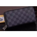 Louis Vuitton Damier Graphite Canvas Zippy Insolite Wallets N61723 HY2080ki86